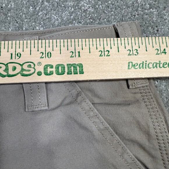 Carhartt NWT Rugged Flex Relaxed Fit Canvas Work Pants Khaki Mens 48x30 Workwear - Picture 12 of 15
